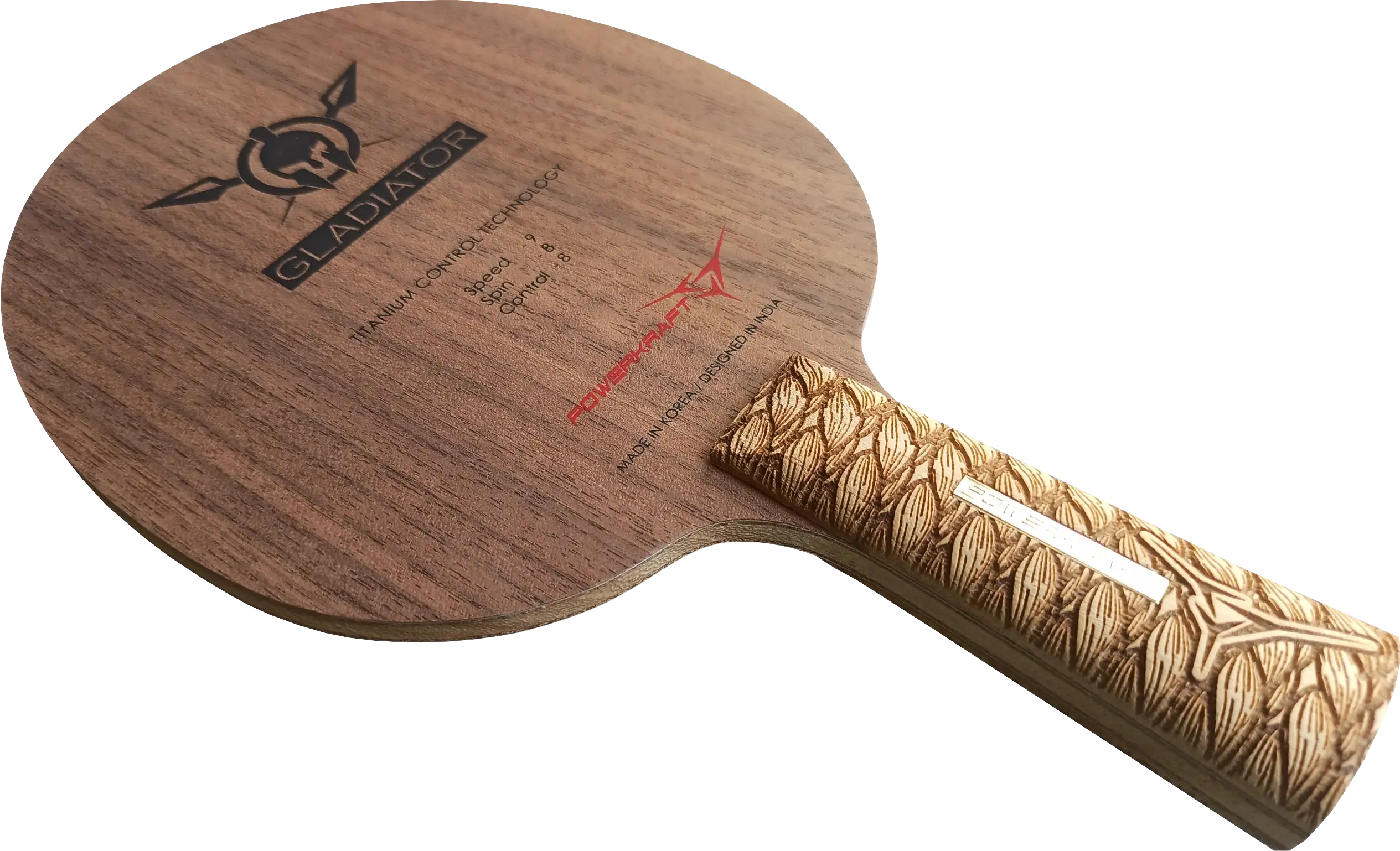 POWERKRAFT Table Tennis Racket Blade - Gladiator
