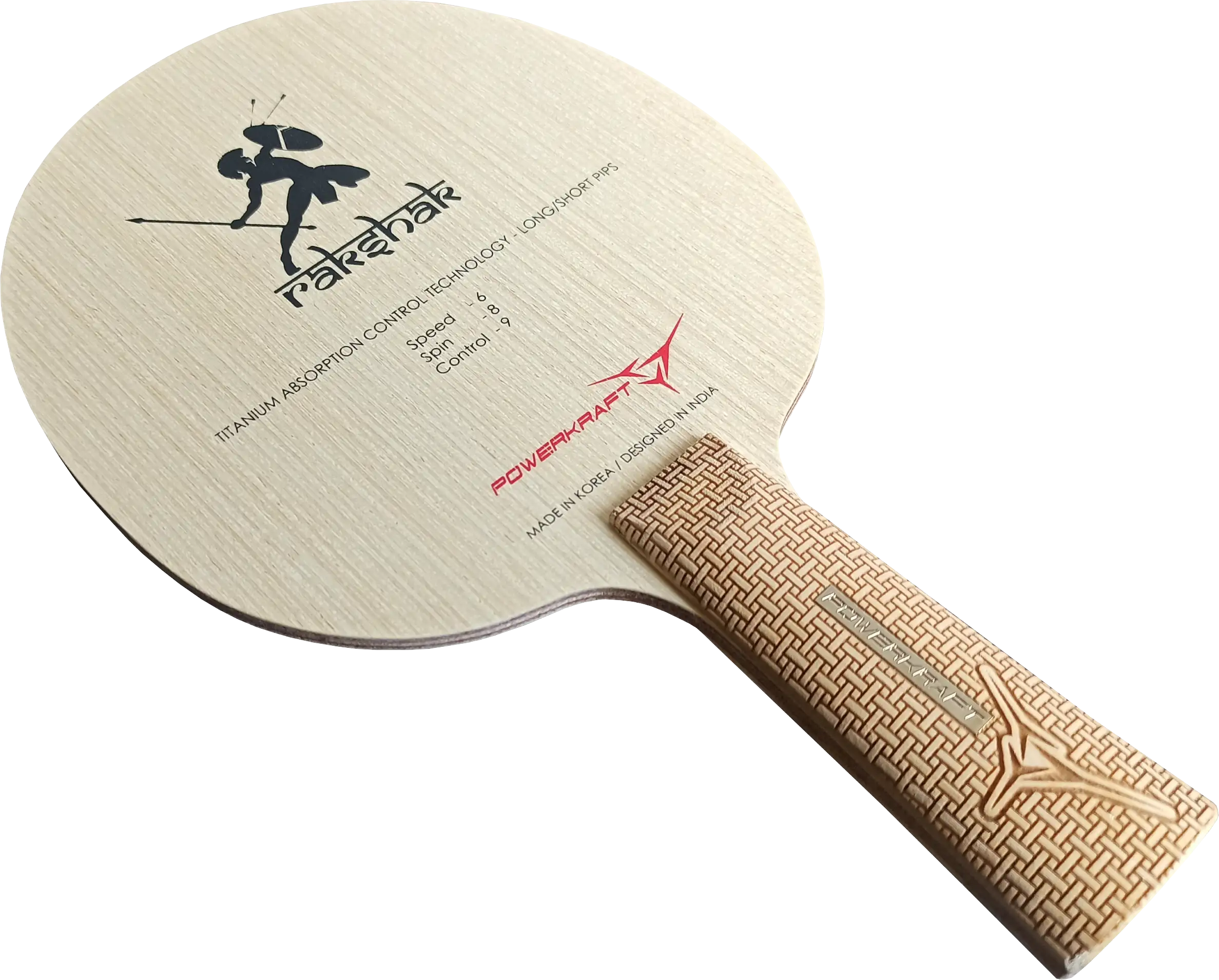 POWERKRAFT Table Tennis Racket Blade - Rakshak