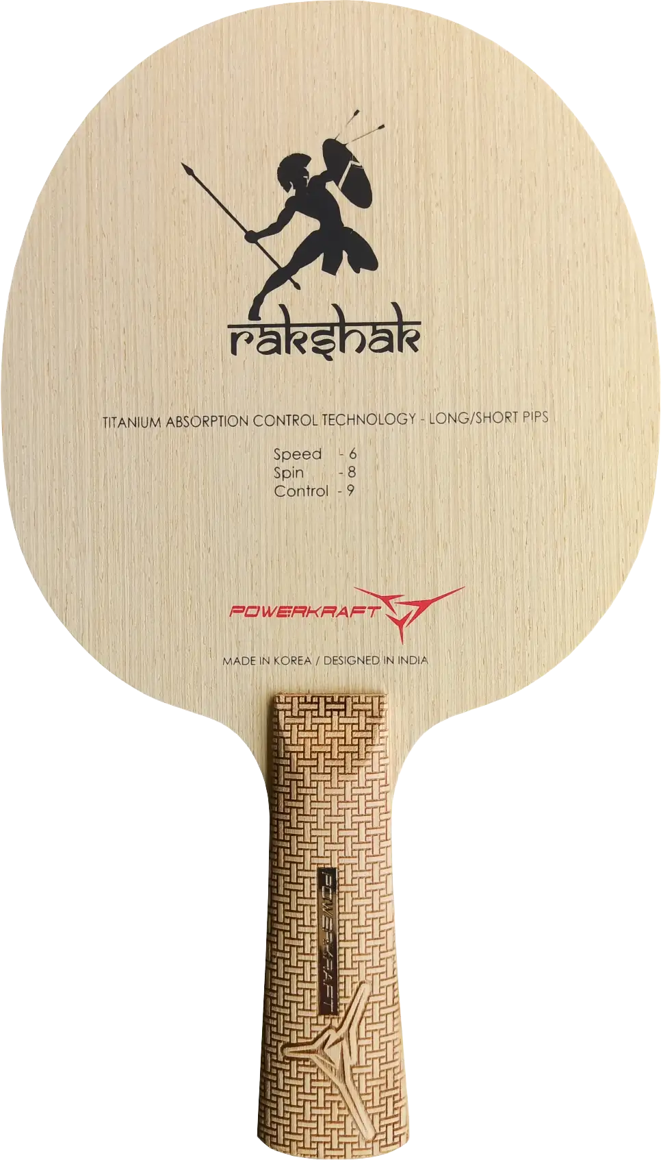 POWERKRAFT Table Tennis Racket Blade - Rakshak - Image 3