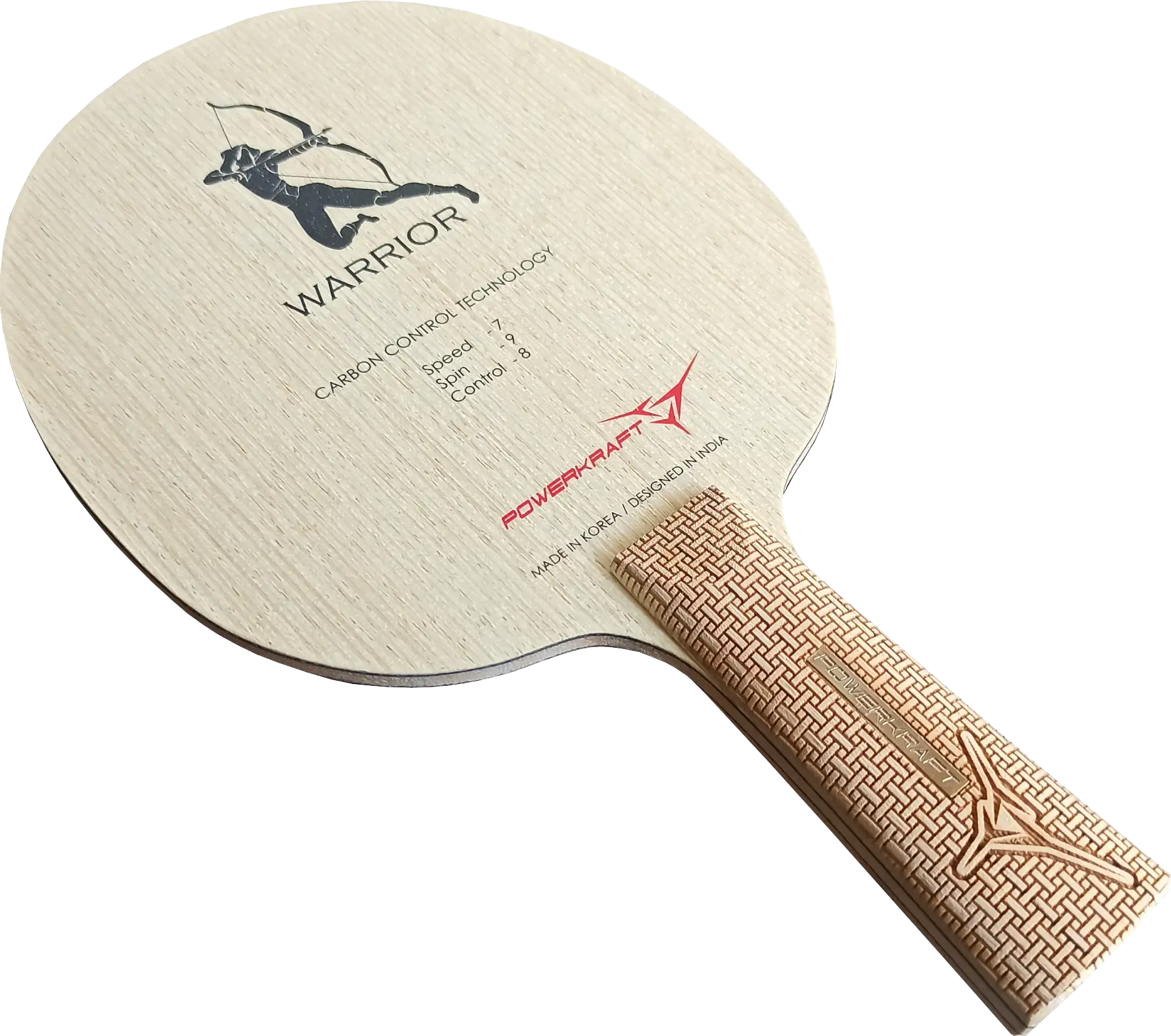 POWERKRAFT Table Tennis Racket Blade - Warrior