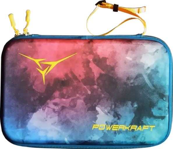 POWERKRAFT Table Tennis Eva Racket Case - Multi Colour - Image 3